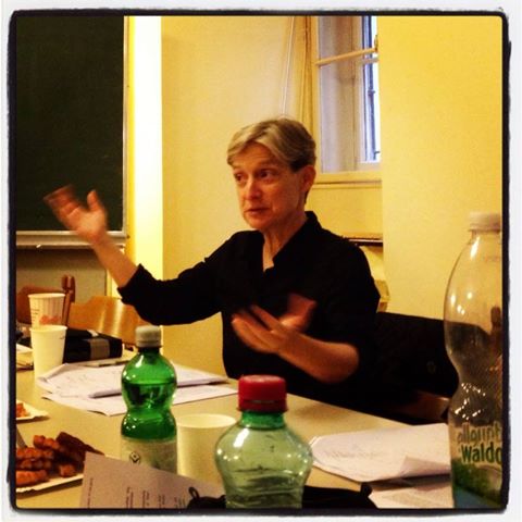 Foto: Privatissimum on vulnerability with Judith Butler, 7 May 2014, University of Vienna